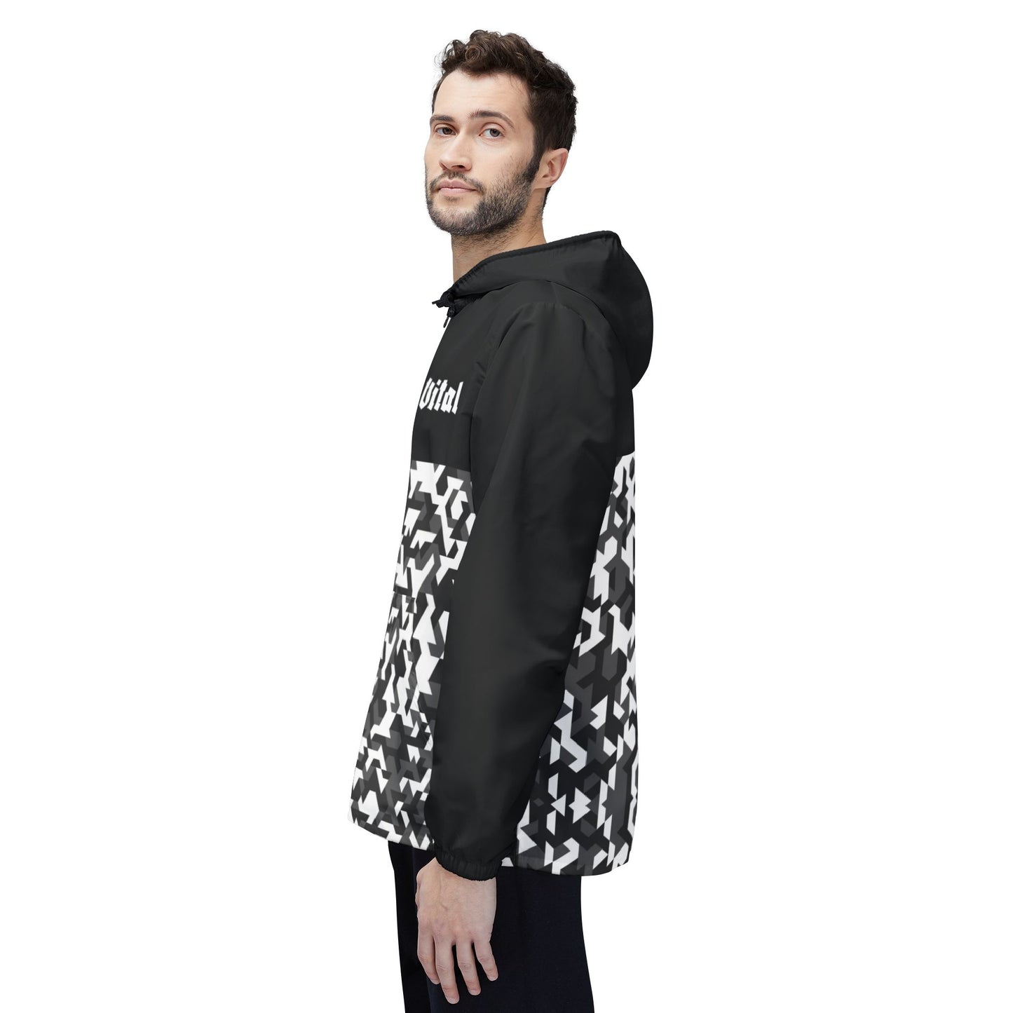 Giacca a vento mimetica invernale unisex