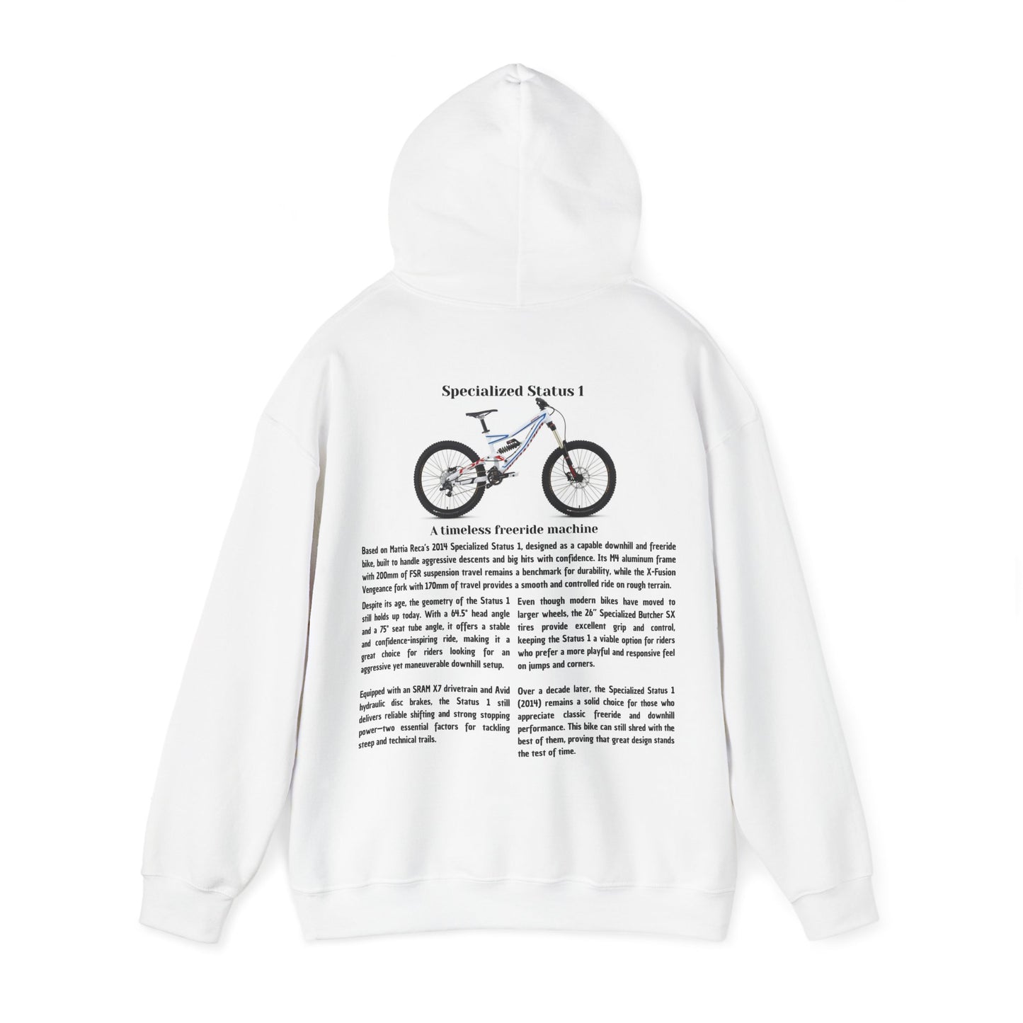 Felpa unisex - Specialized Status 1 (Collaborazione con Mattia Reca)