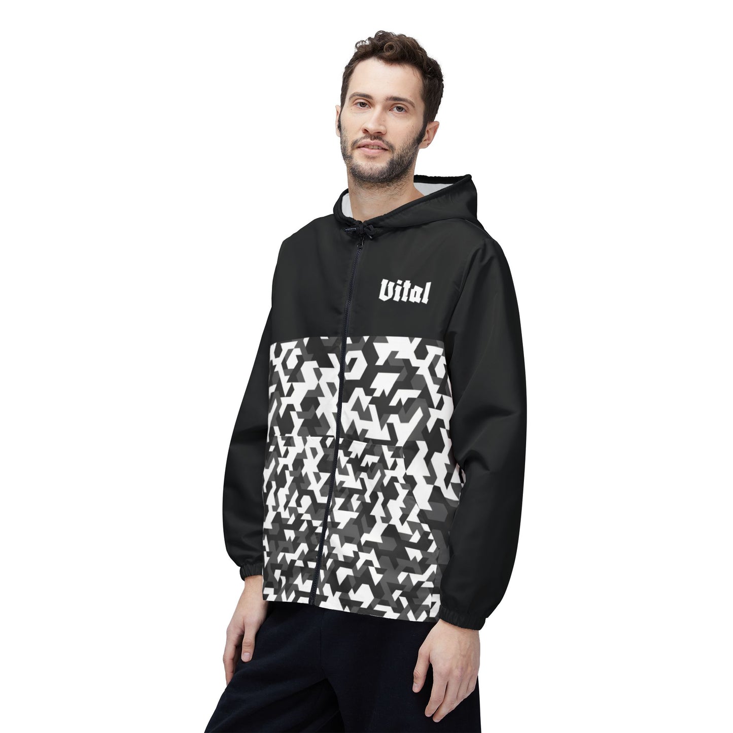 Giacca a vento mimetica invernale unisex