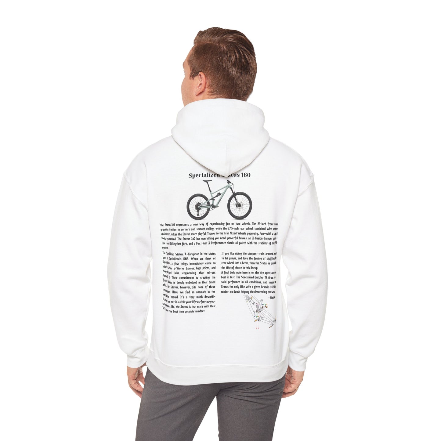 Felpa unisex - Specialized status 160