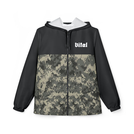 Giacca a vento mimetica unisex