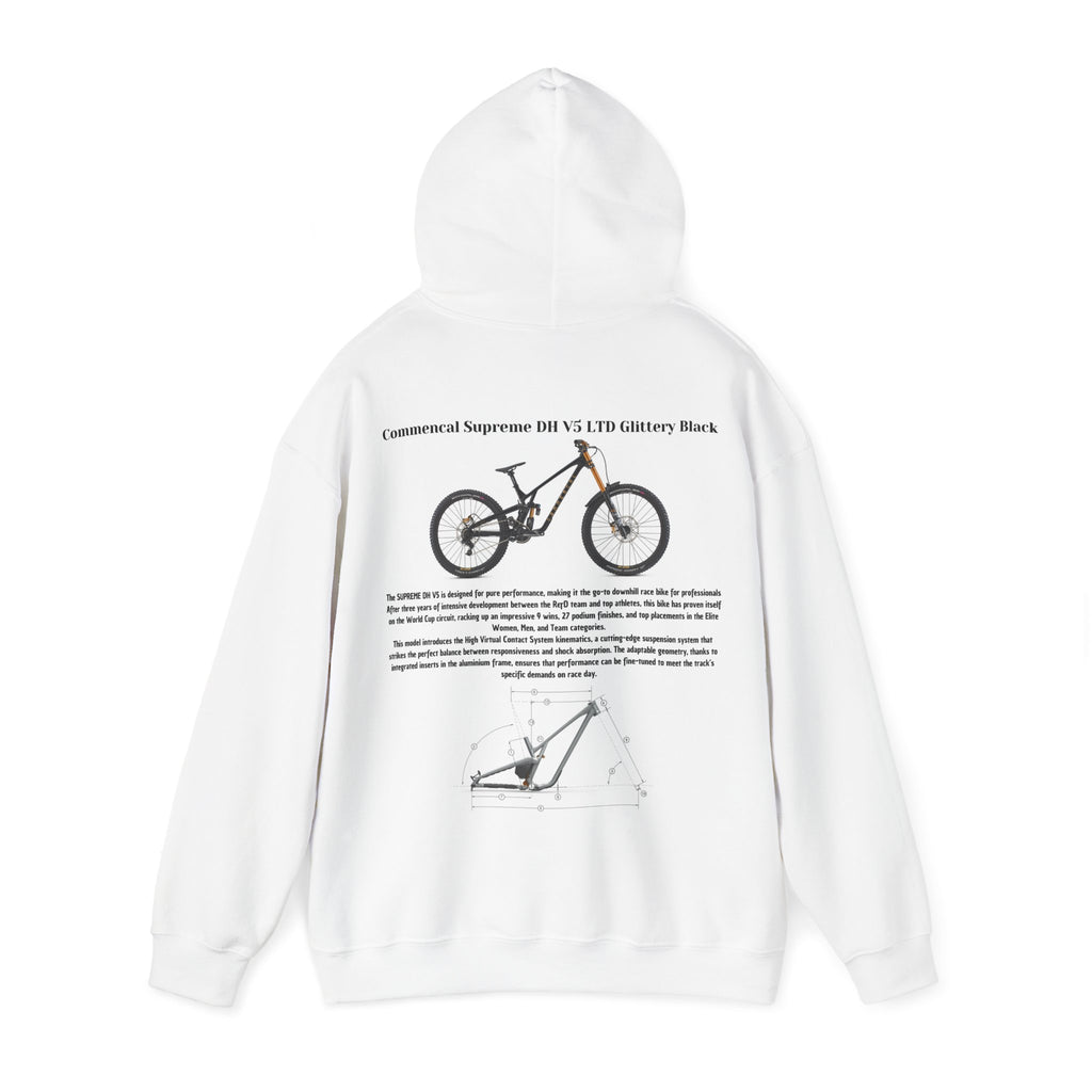Felpa unisex - Commencal Supreme DH V5 LTD Glittery Black