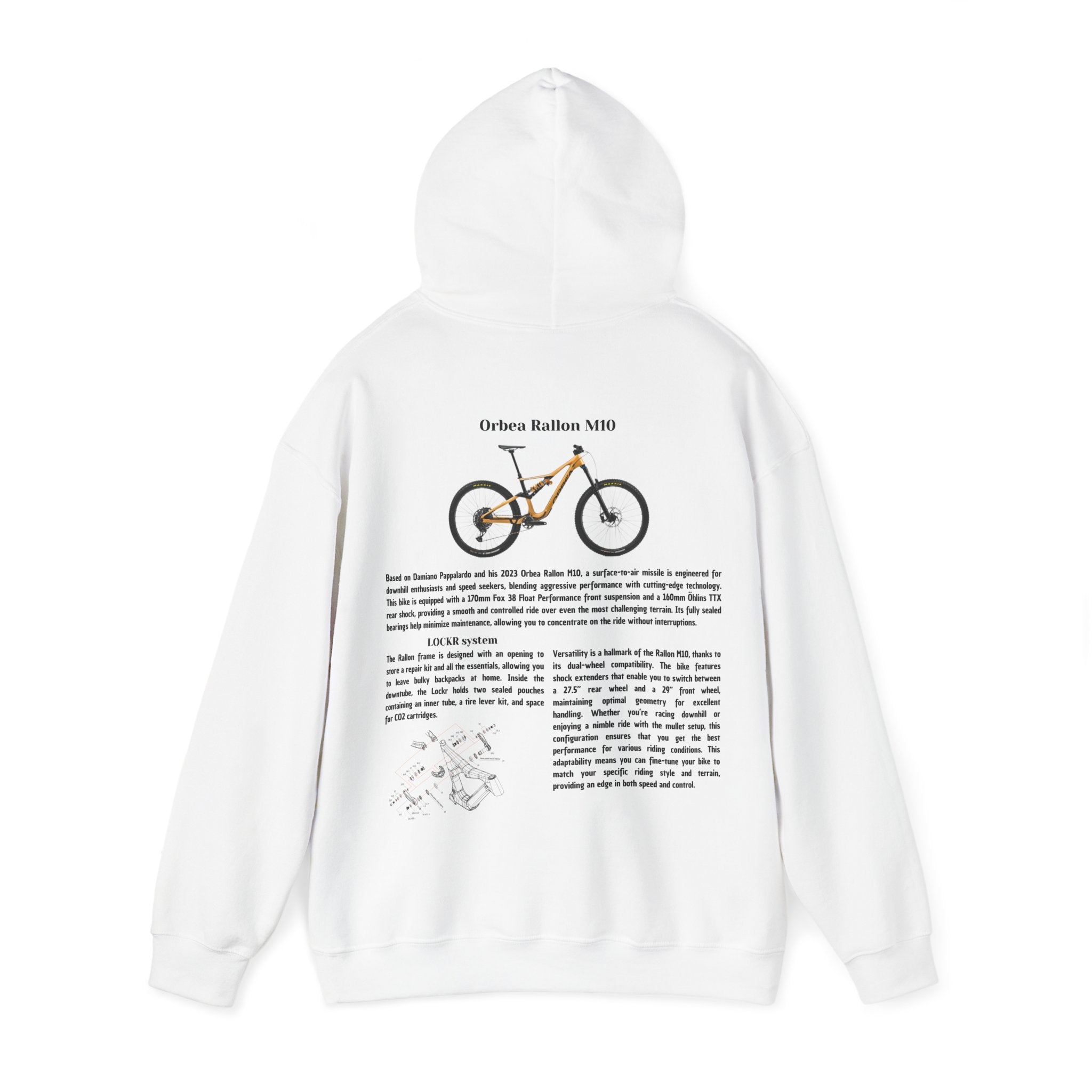 Felpa unisex - Orbea Rallon M10